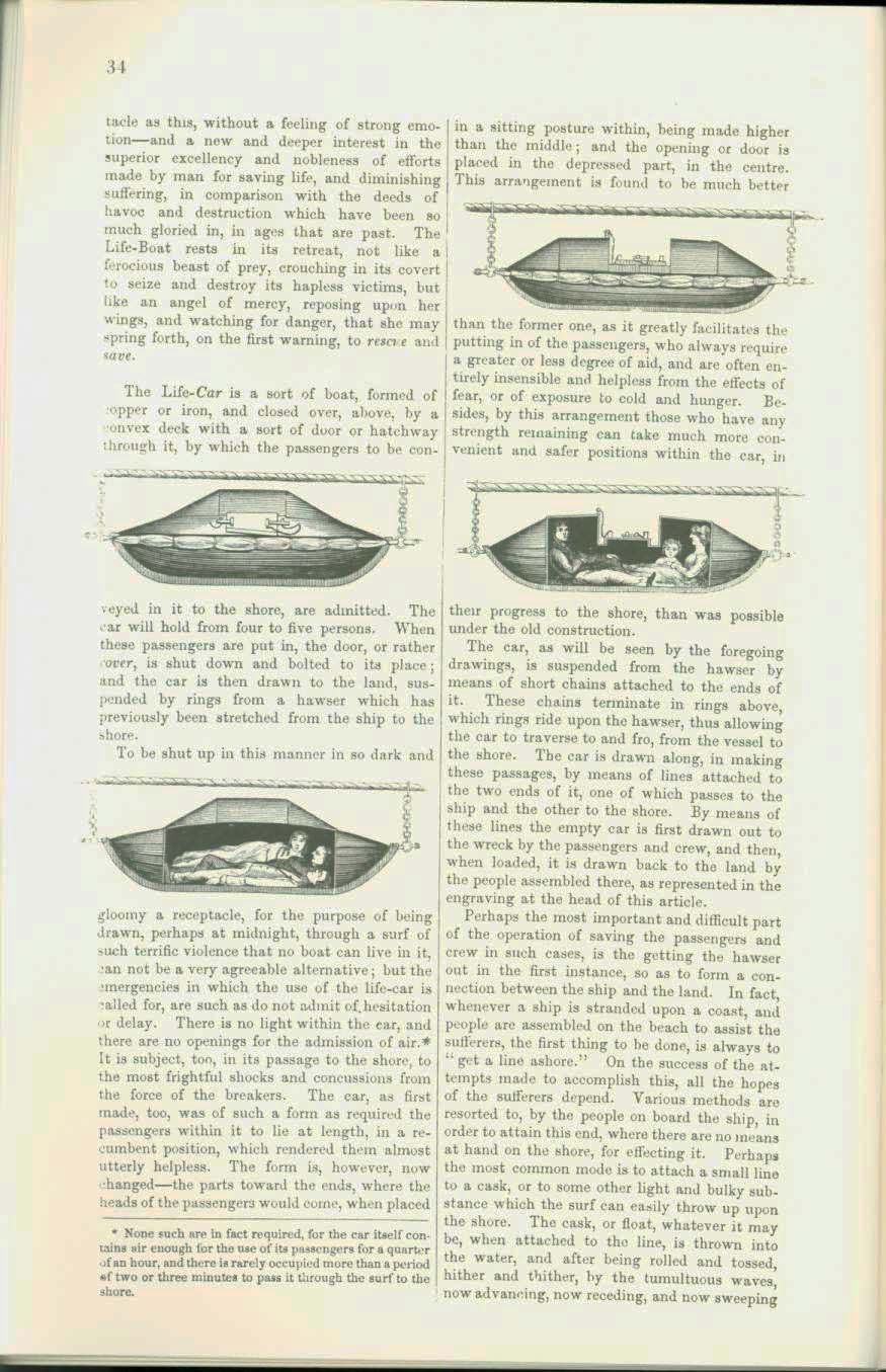 THE UNITED STATES LIFE-SAVING SERVICE--1880; predecessor to today's Coast Guard. vist0071k